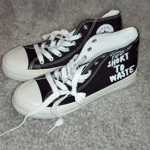 High top sneakers